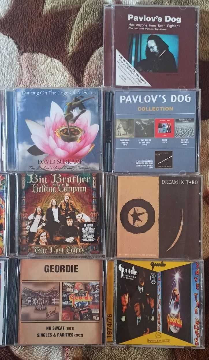 Продам CD диски Pavlov's Dog, Geordie, Janis Joplin и другие.