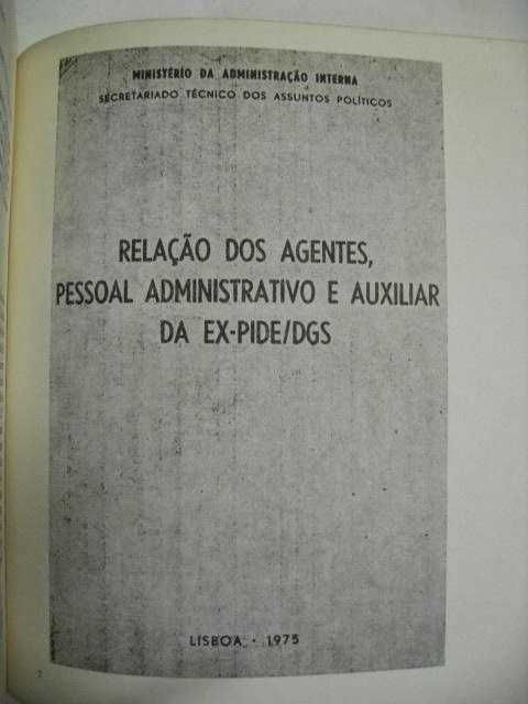 Vigiados e Perseguidos ( Documentos Secretos da PIDE / DGS )