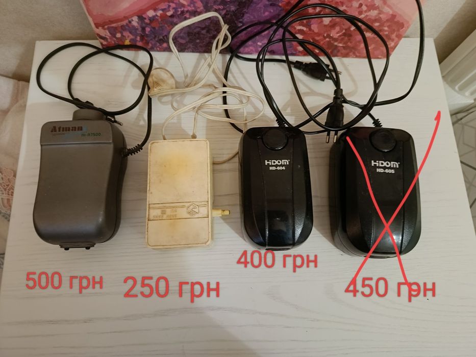 Компрессоры для аквариумов до 700 л