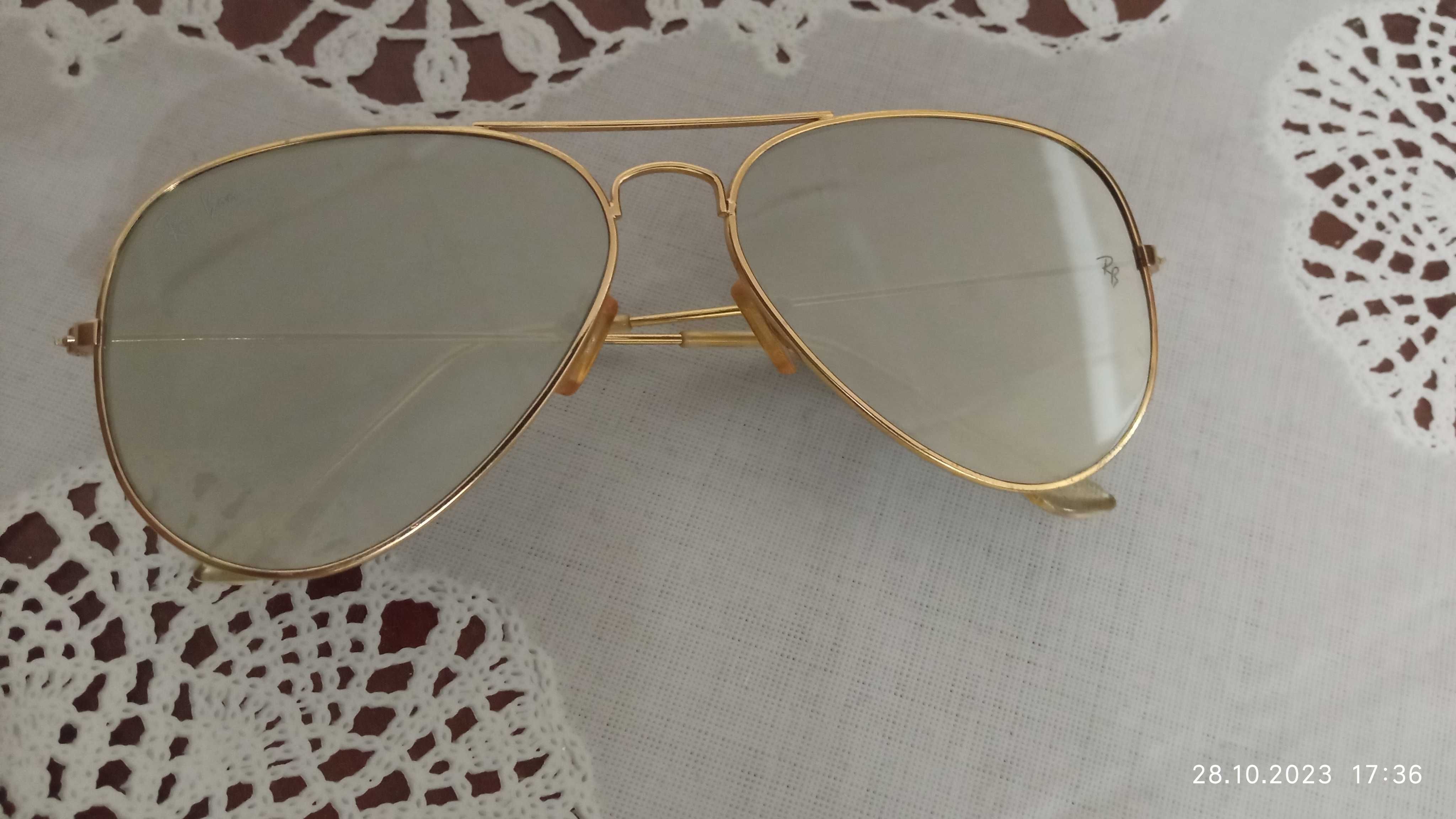 Сонцезахисні окуляри Ray-Ban Aviator RB: 3025 58-14-140