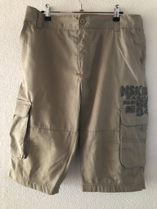 Bermudas verde seco