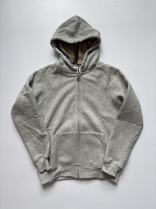 Кофта Burberry Zip Hoodie Grey