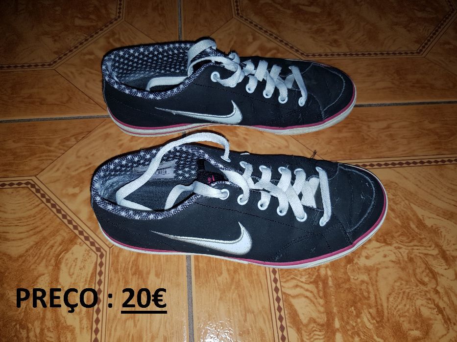 calçado - sapatilhas / tenis – nike / adidas - tamanho 38 (varios)