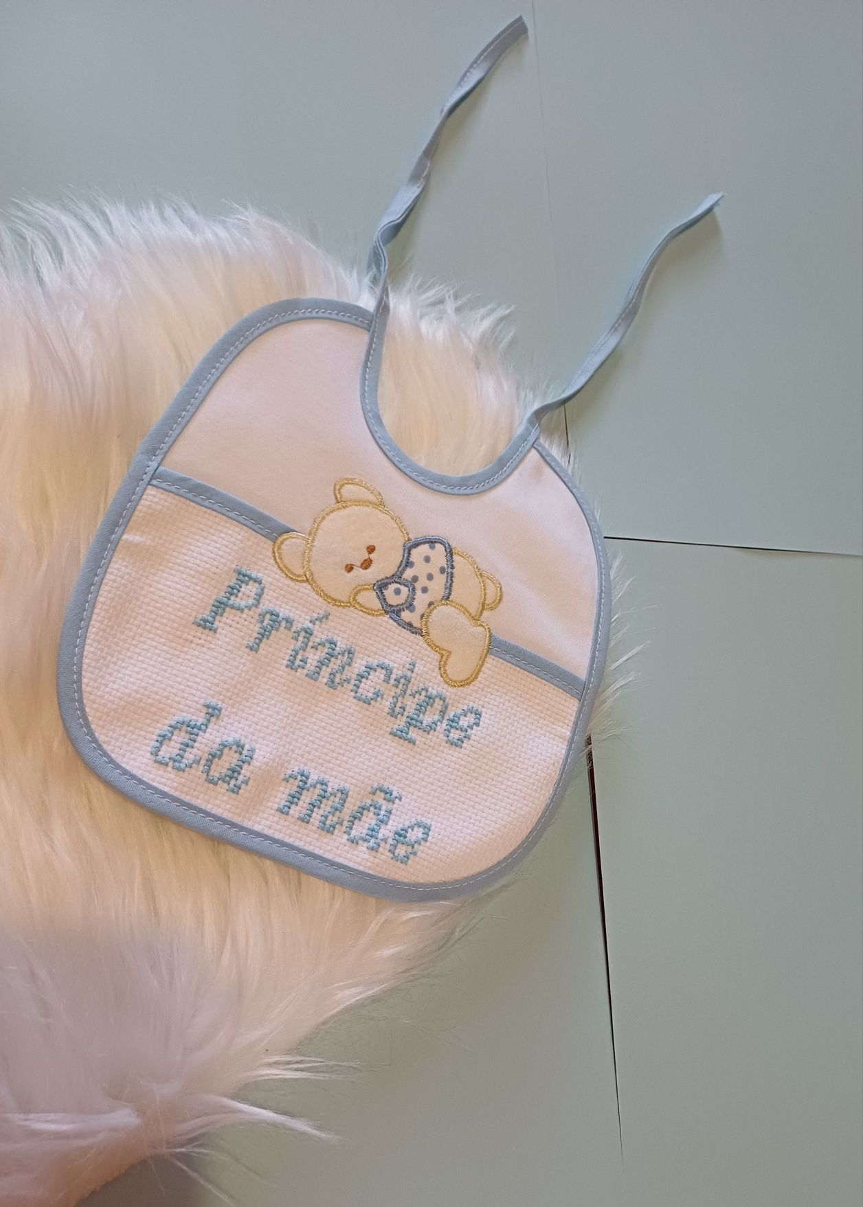 Babete - Princesa da mãe / Príncipe da mãe