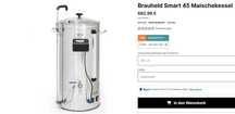 Пивоварня з управлінням з телефона KLARSTEIN Brauheld Smart 45