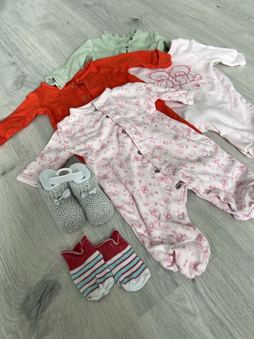 Одяг для дівчинки 0–3 міс, лот