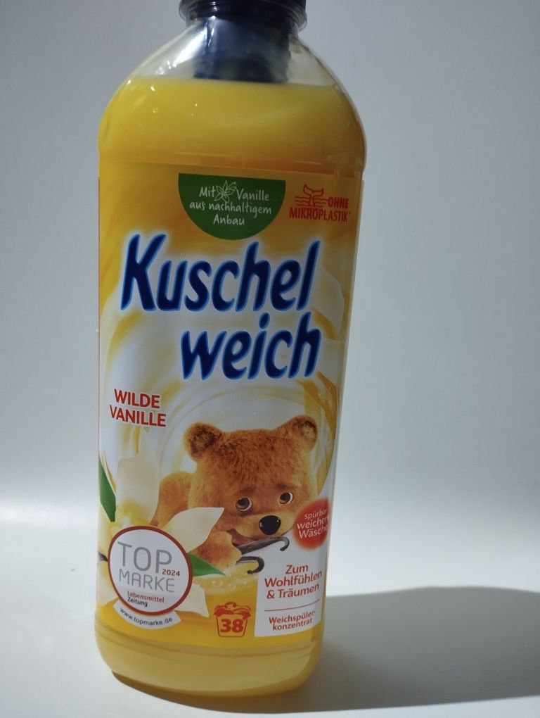 Płyn do płukania tkanin 1L 38 prań kuchel weich