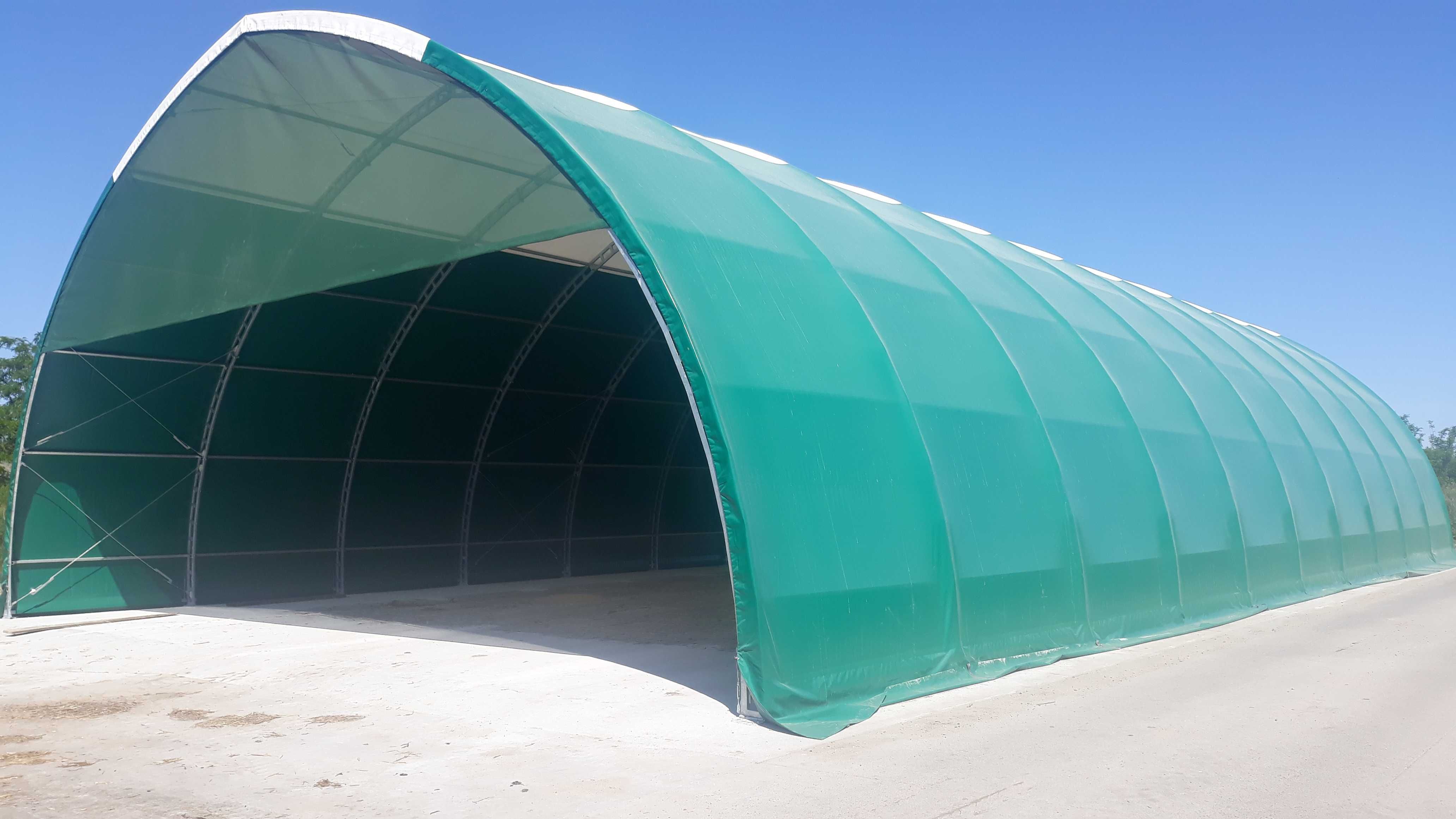 Hala Łukowa 12x24x6.50 rolnicza na bale słome baloty magazynowa namiot