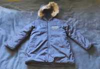 Ciepła kurtka zimowa dla dziewczynki - endo. - rozm 128