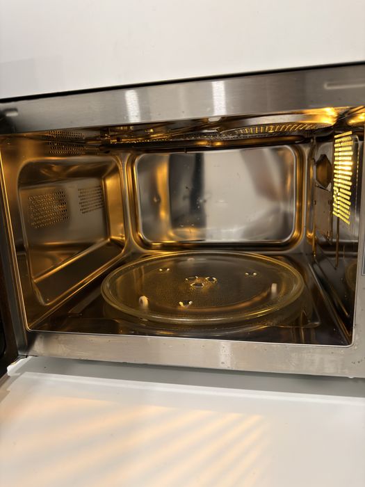 Microondas inox espelhado