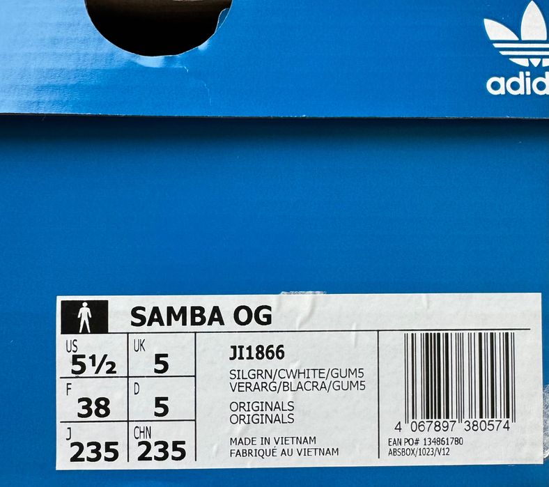 Adidas SAMBA OG кросівки