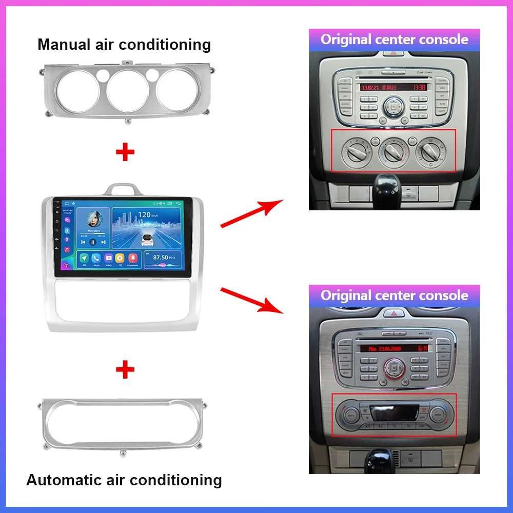Radio 2din Android Ford Focus 2 04-11r gps wifi PROM