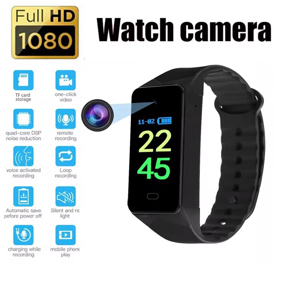 Smartwatch z kamerą + karta pamięci 64 GB
