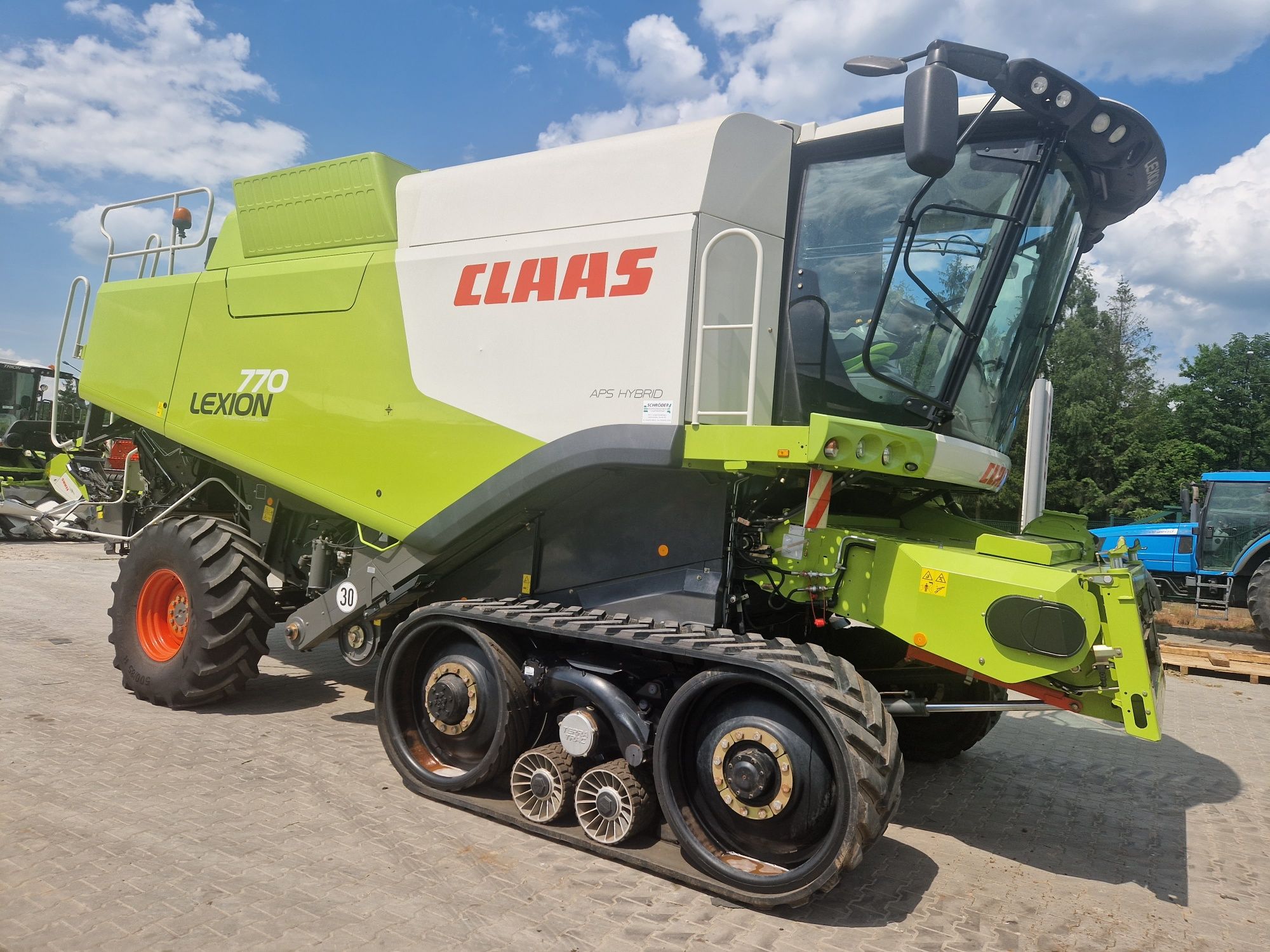 Kombajn zbożowy Claas Lexion 770 TT z Niemiec