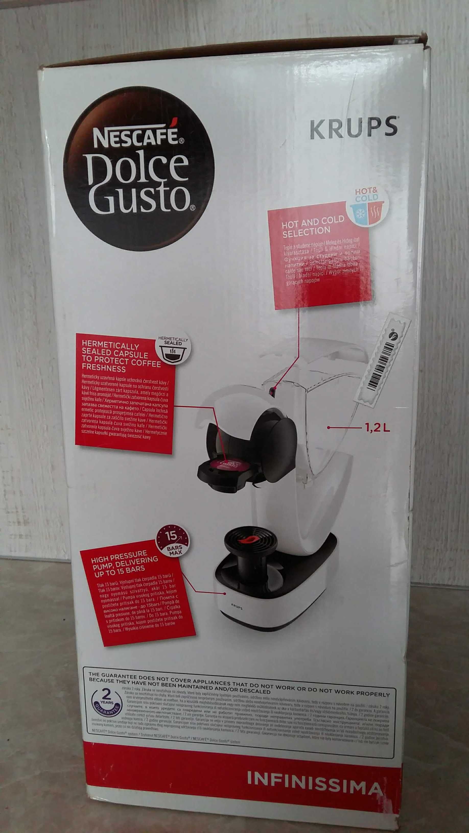 Ekspres KRUPS Dolce Gusto INFINISSIMA KP170131