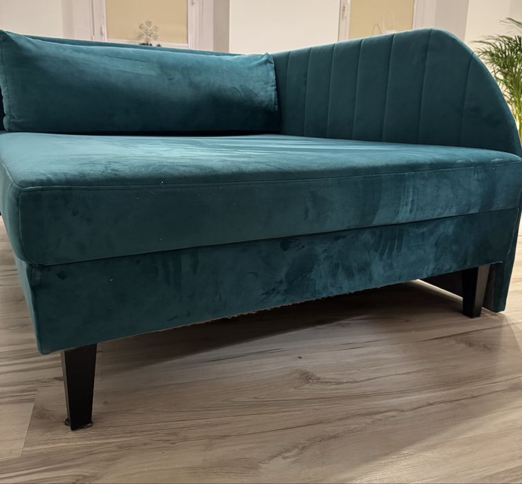 Łóżko rozkładane tapicerowane z pojmnikiem