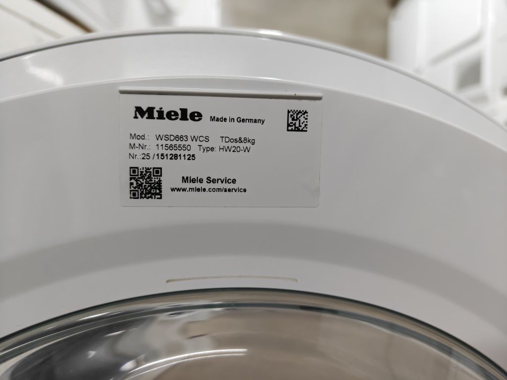 Pralka miele 8kg 1400obr. Super stan gwarancja Twindos wysyłka