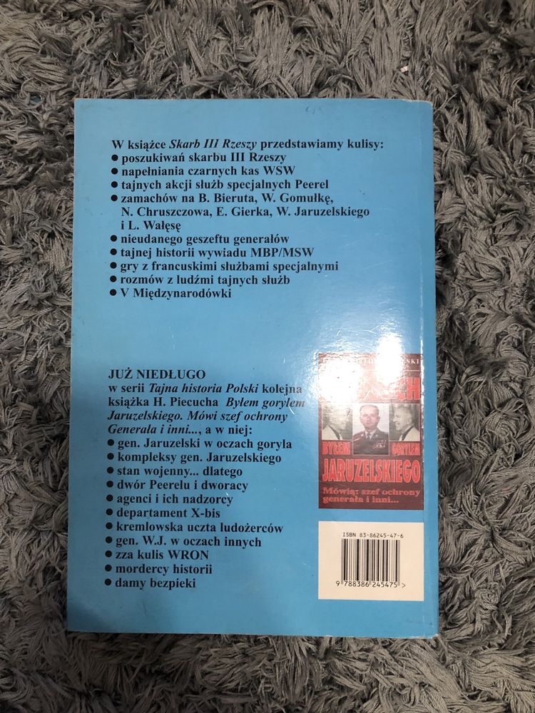 książka tajna historia polski skarb III Rzeszy Henryk Piecuch