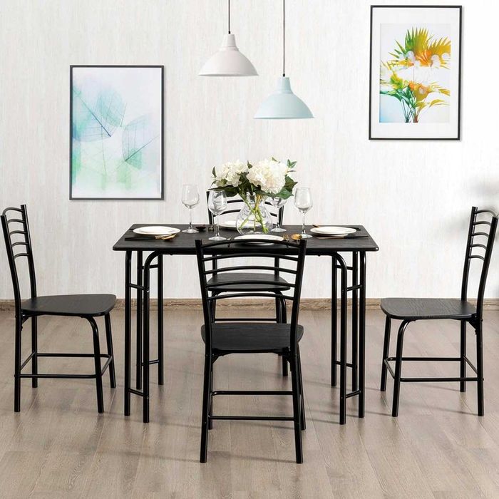 Zestaw do jadalni salonu kuchni stół z krzesłami zestaw krzesło stół