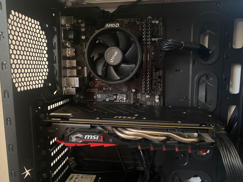 PC Gaming Ryzen 5 2600x /RX 480 8GB/ 16GB DDR4