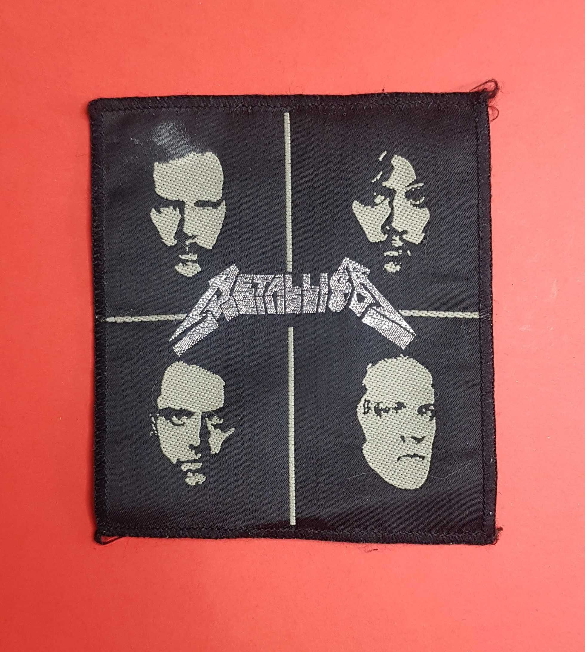 Vintage naszywka zespołu Metallica do przyszycia