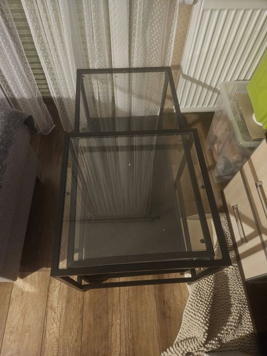 Stolik ikea szklany
