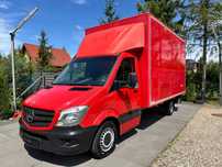 Mercedes-Benz SPRINTER KONTENER  Sprowadzony Zarejestrowany Opłacony Gotowy do pracy Pełna F-VAT MARŻA