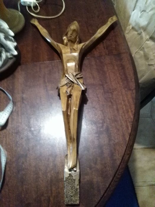 Escultura Cristo Assinada
