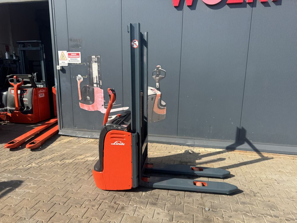 Paleciak elektryczny Linde L 12 150 cm 1200 kg wolny skok wózek