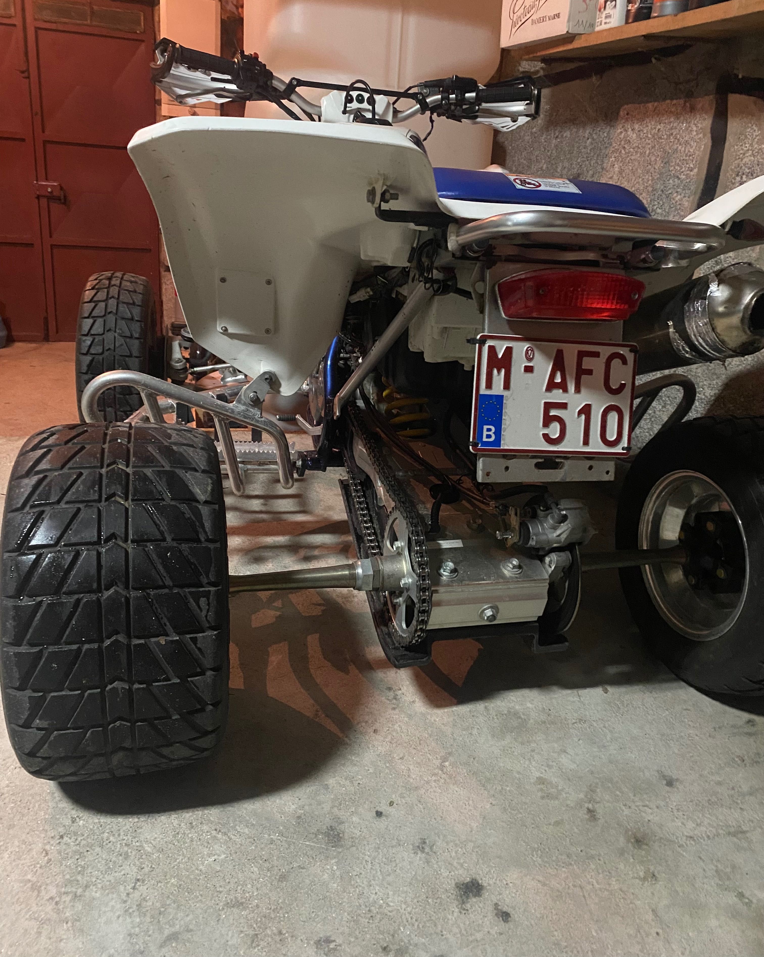 Moto 4 com ou sem documentos belgas