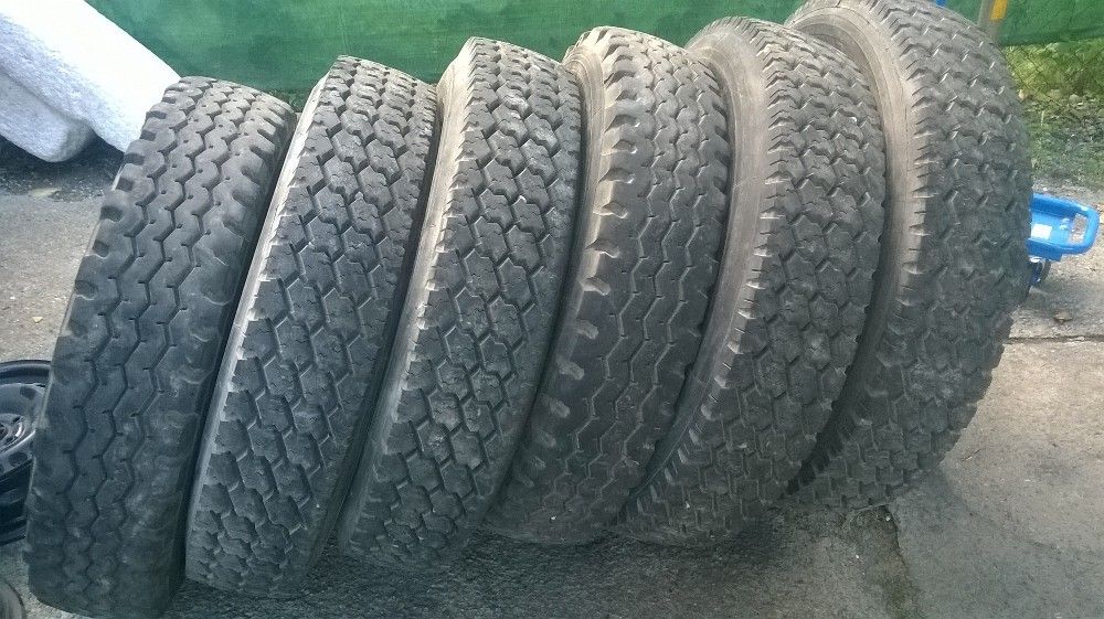 Opony Michelin 9R 22.5 caloroczne napedowe i os prowadzaca R22,5