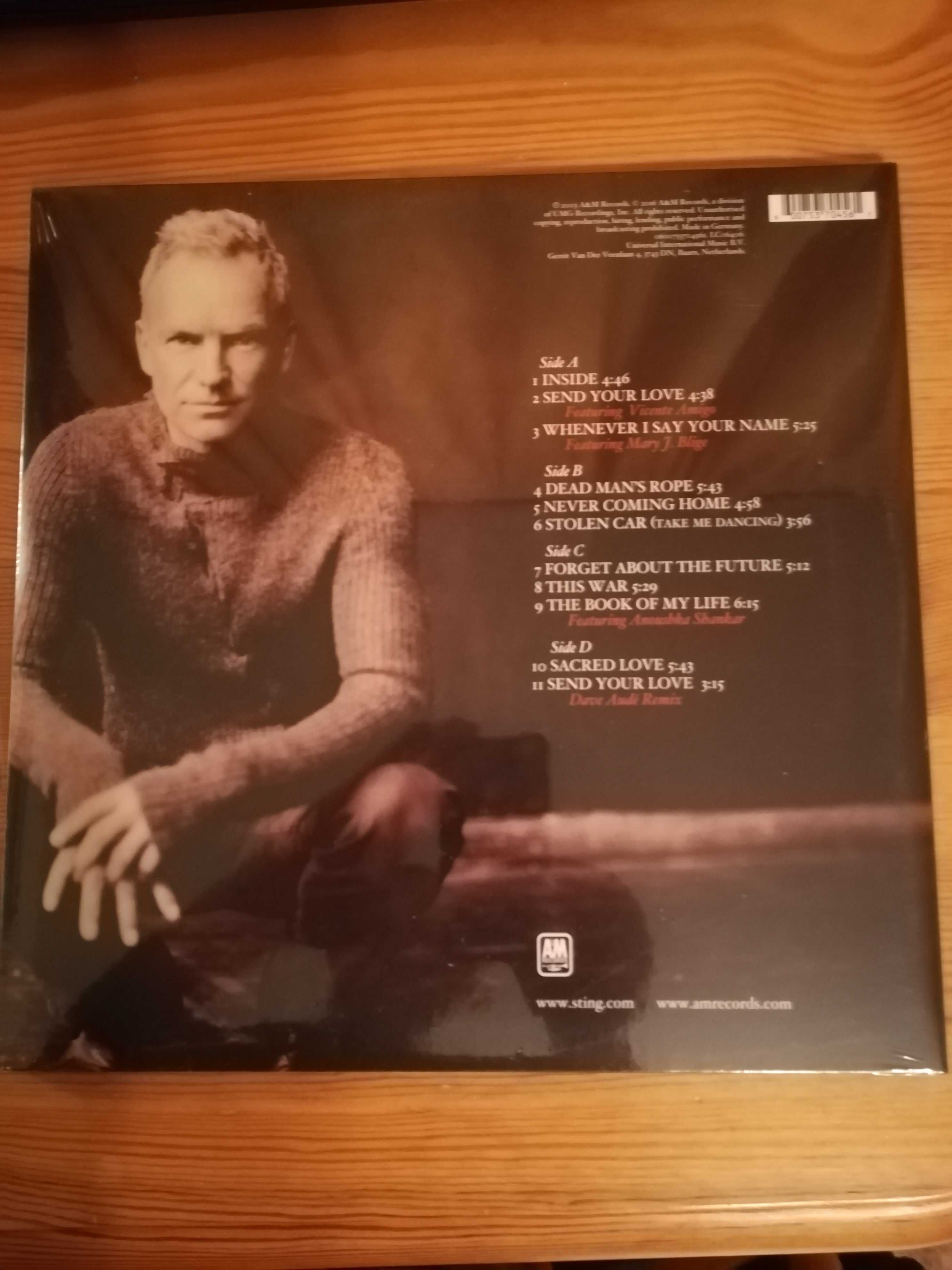 Sting Sacred Love winyl - 2 LP 2016, nowe