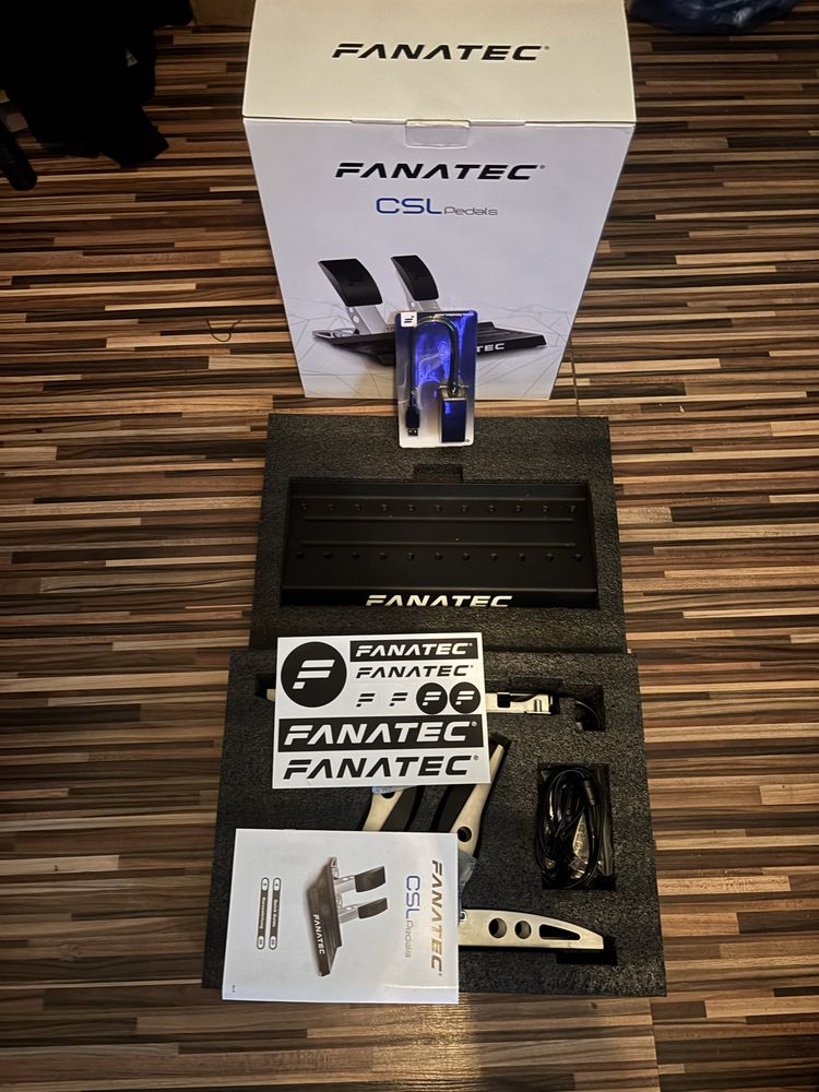 Manipulatory Fanatec csl + adapter