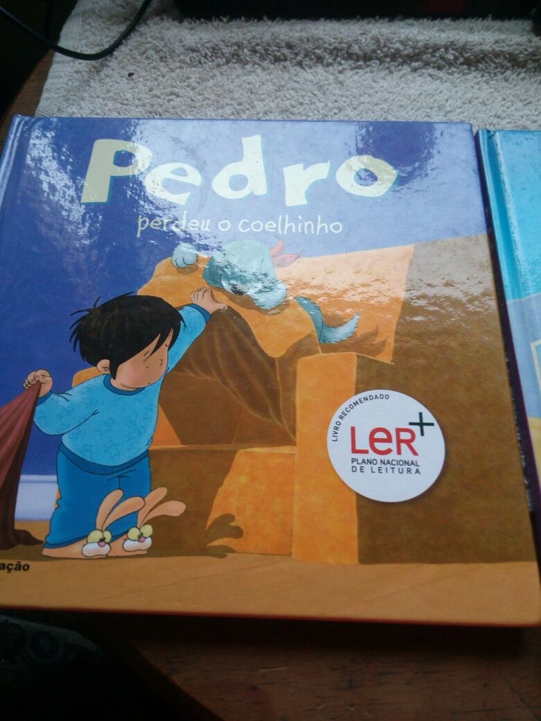 Dois livros do Pedro