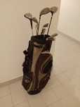 Saco e conjunto de tacos de golfe