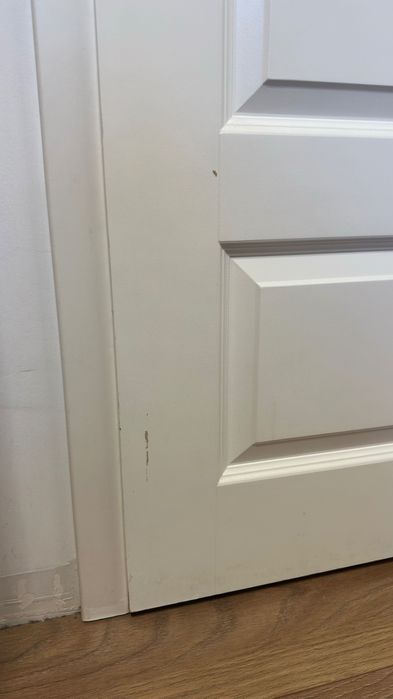 Drzwi Wewnętrzne z Ościeżnicą Po Demontażu