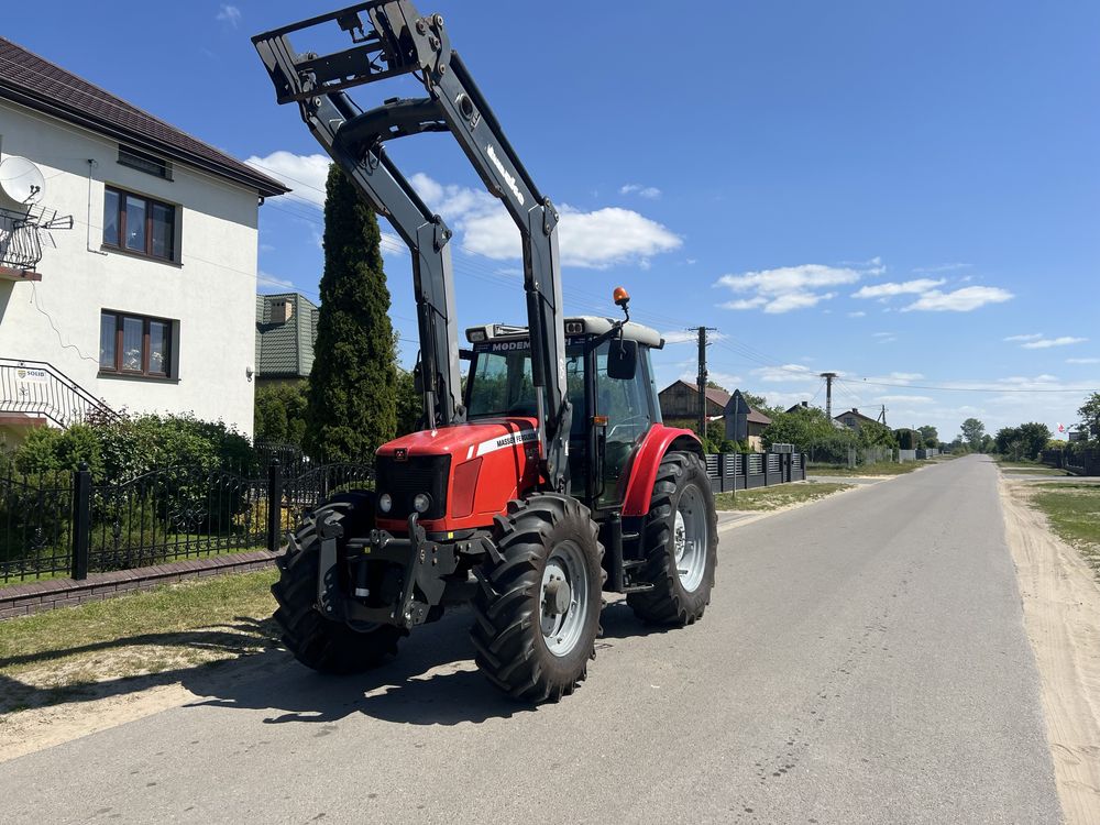 Massey Ferguson 5470 przedni tuz amortyzacja kabiny klima 10 rok