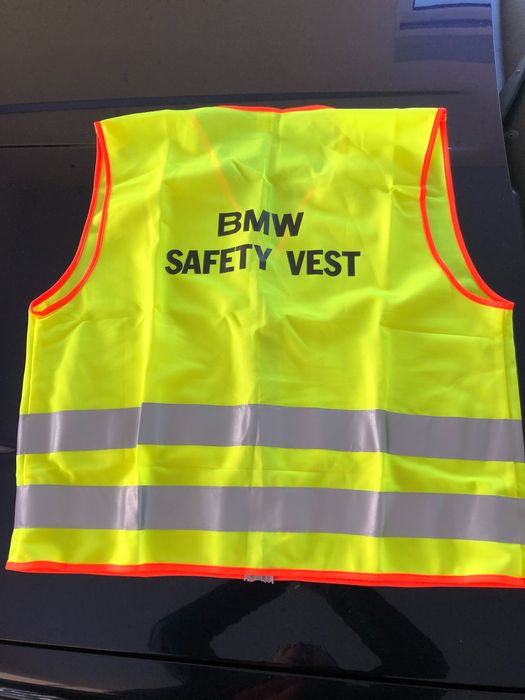 Colete refletor de emergência bmw