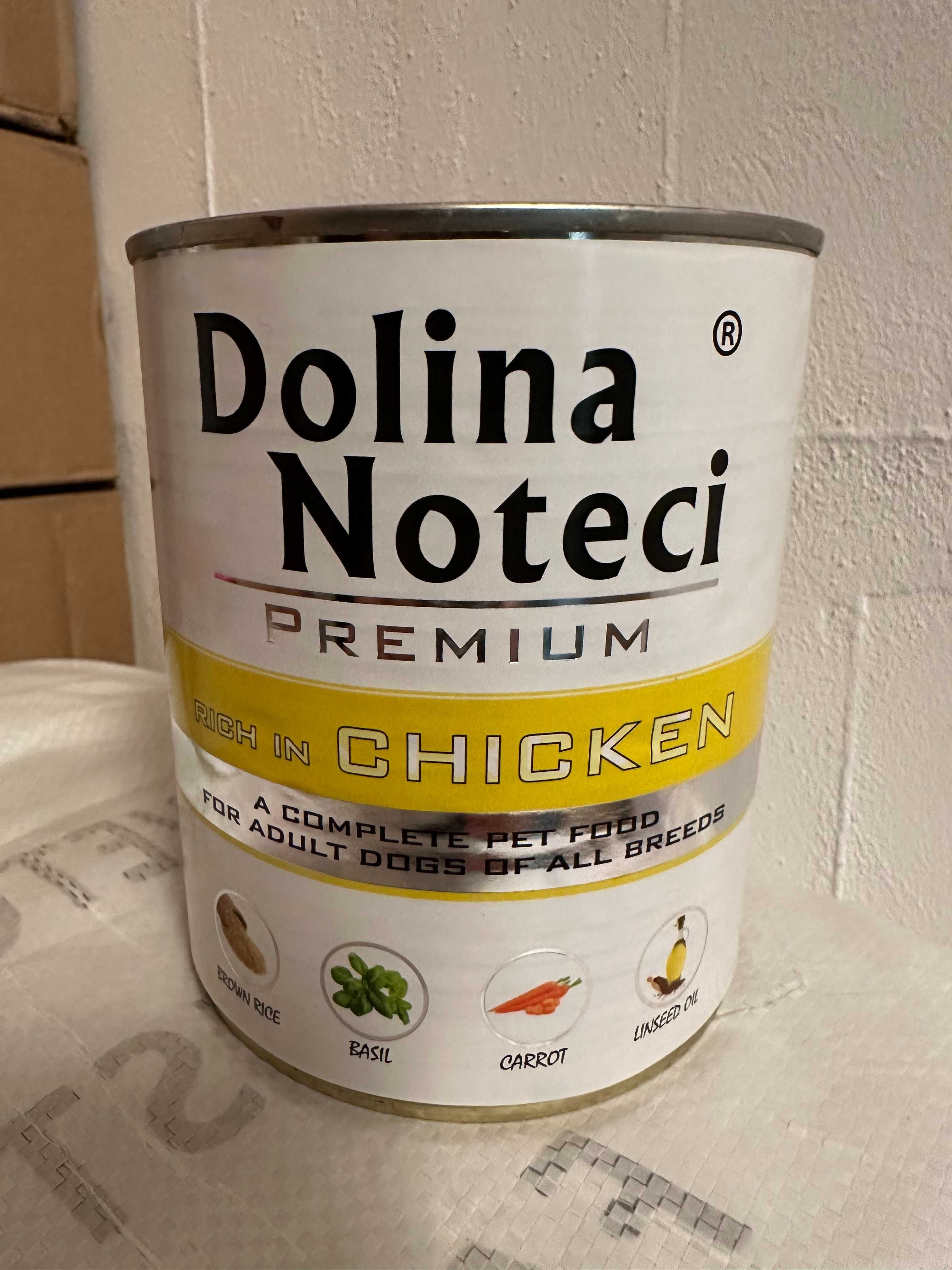 Dolina Noteci Premium mokra karma dla psa bogata w kurczaka 12puszek