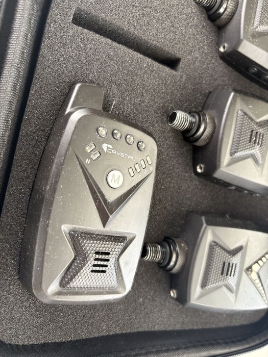 Zestaw sygnalizatorów brań wędkarskich z centralką Crystal