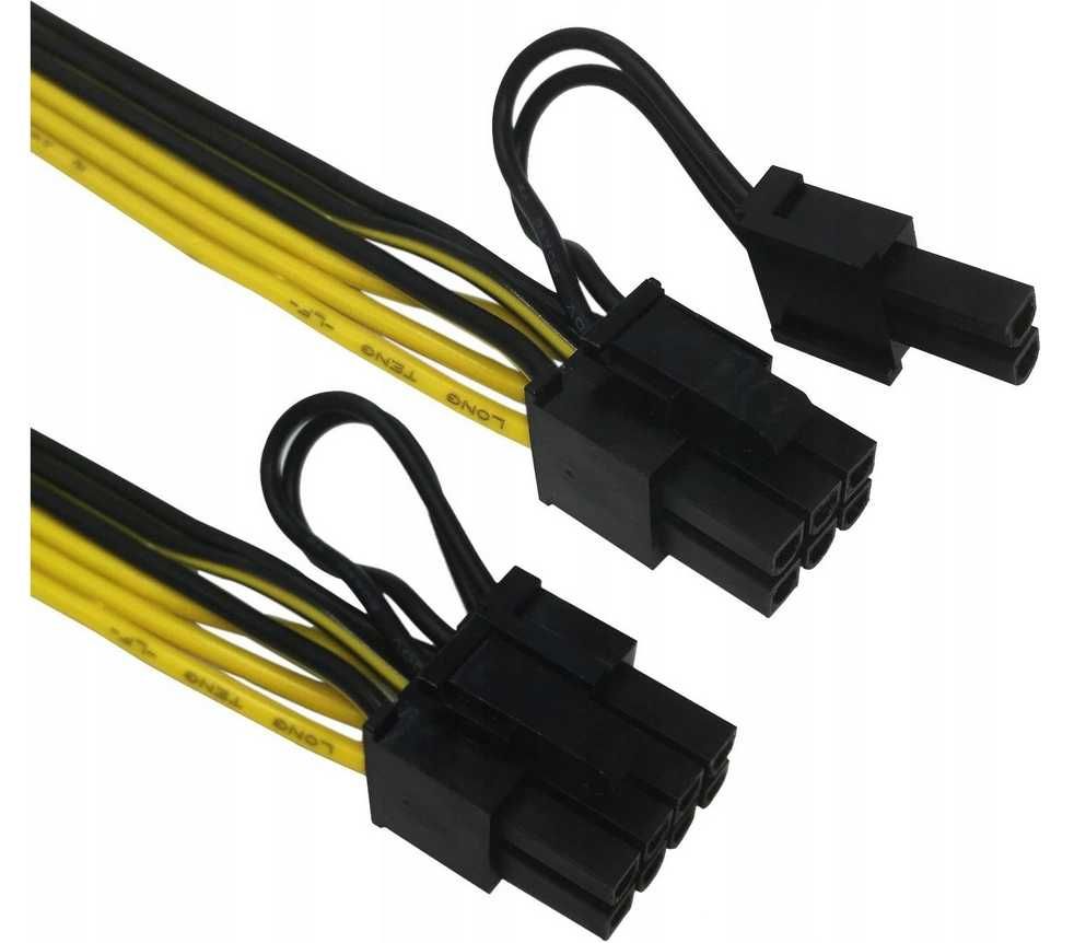 Rozdzielacz zasilania PCI-E 8PIN do 2x 6+2PIN do karty graf VGA 1 szt.