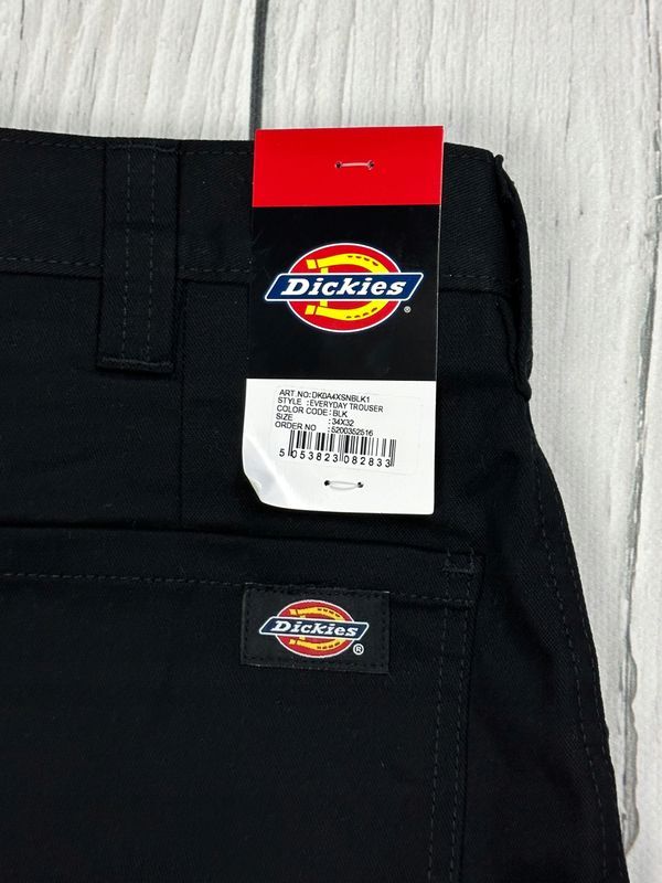 Dickies Everyday Trousers Spodnie Bojówki Męskie Logowane r. W34 L32