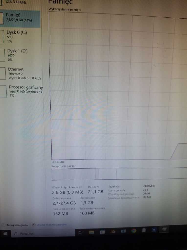 Komputer lenovo Thinkcentre i monitor Dell