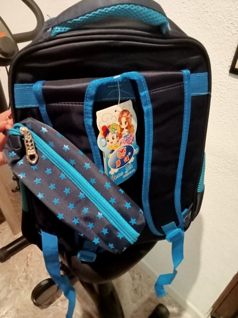 Mochila com estojo menino