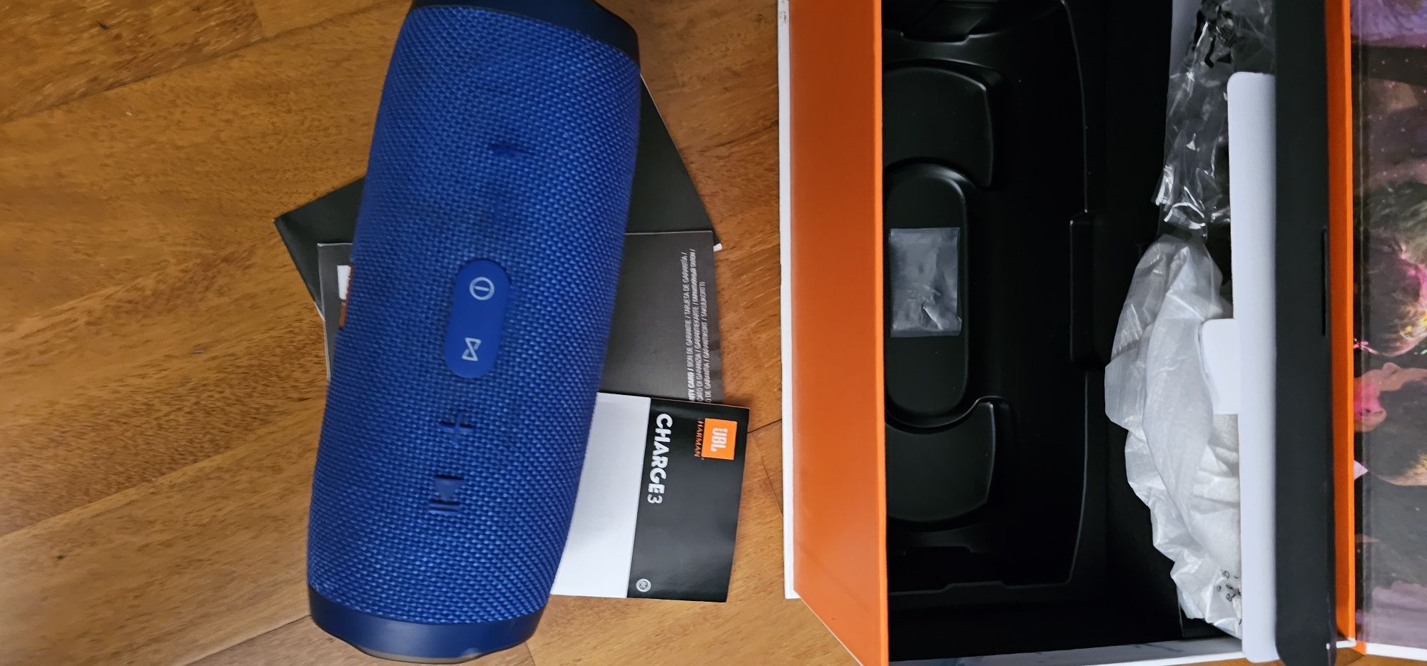 Glośnik JBL Charge 3 niebieski