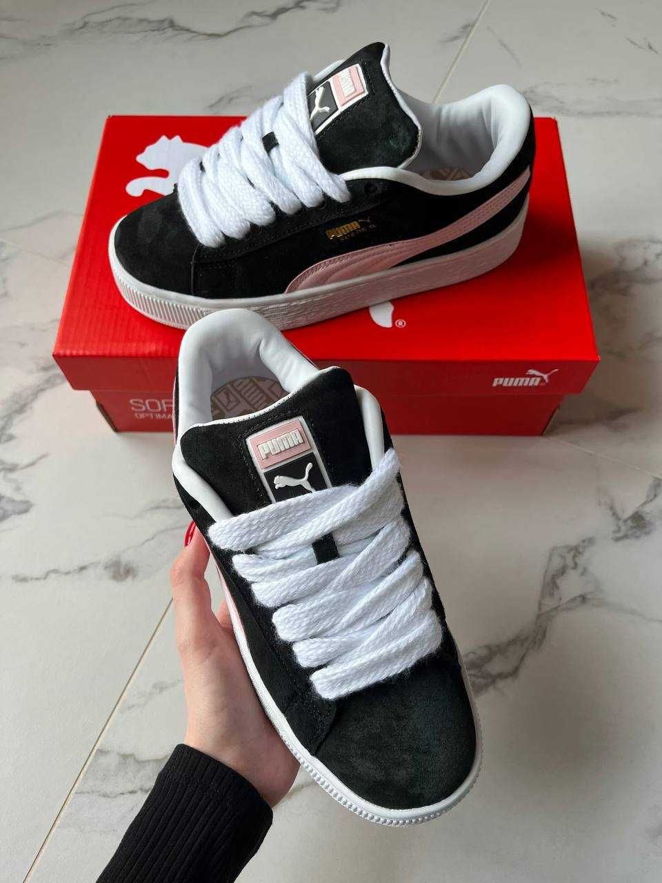 Puma Suede XL Black Pink