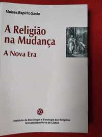 Livro A religião na mudança de Moisés Espírito Santo