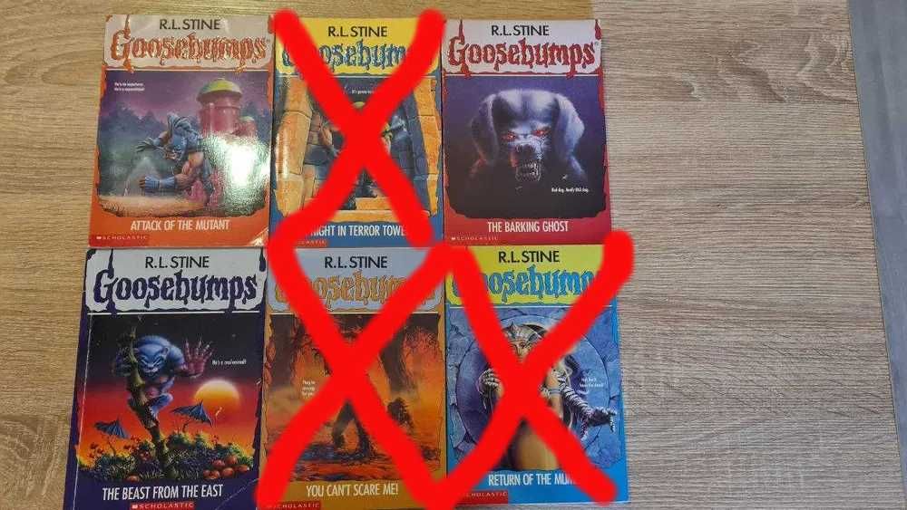 Книги Goosebumps (оригінал англійською мовою) R.L. Stine