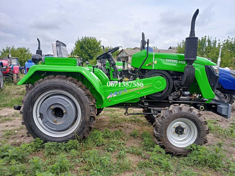 Мінітрактор SHIFENG 240 B Новий капот Дводискове зчепл Доставка Кредит