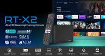 Смарт ТВ приставка RT-X2 RTD1325 с функциями ИИ гигабит Rocktek Xiaomi
